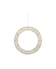 Ghirlanda Luminosa Diam. 116 cm MicroLED Bianco Caldo