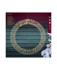 Ghirlanda Luminosa Diam. 116 cm MicroLED Bianco Caldo