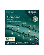 Luci di Natale 1000 LED Bianco Caldo compact lights flashing effect Kaemingk