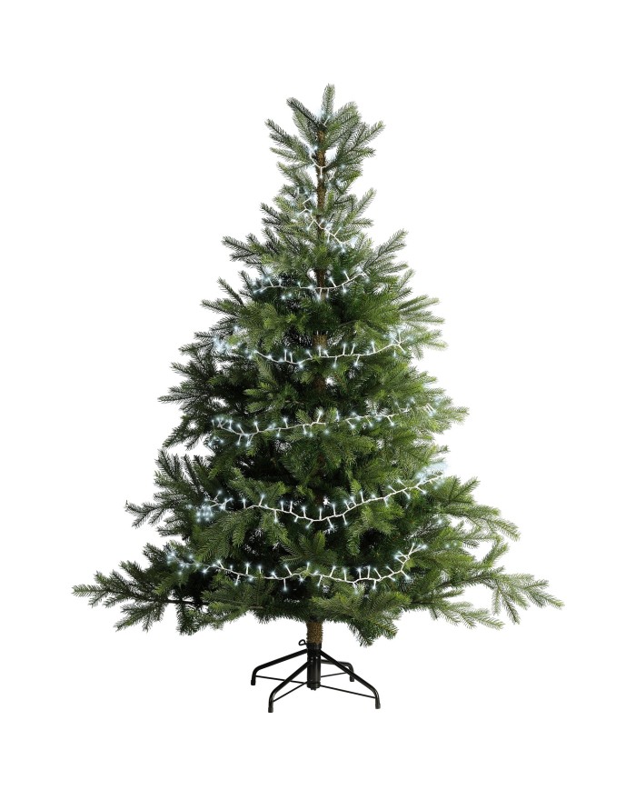 Luci di Natale 1000 LED Bianco Freddo Compact lights 8 function twinkle effect Kaemingk