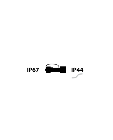 Adattatore PML Professional IP67–IP44 trasparente 7 cm Lotti