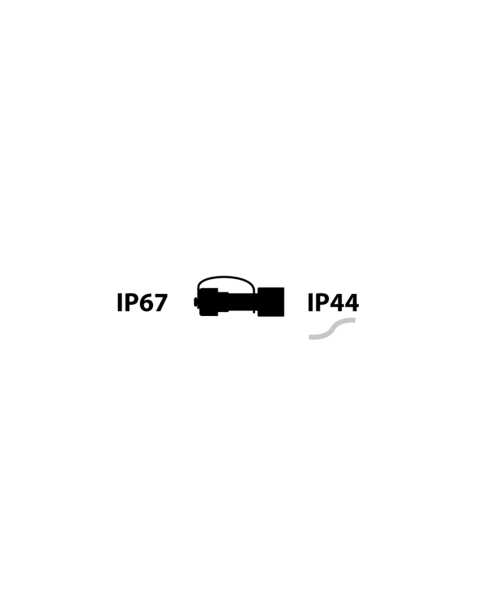 Adattatore PML Professional IP67–IP44 trasparente 7 cm Lotti