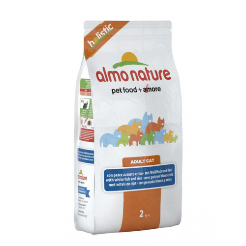 ALMO NATURE HOLISTIC - Adult con Pesce Azzurro e Riso - 2kg