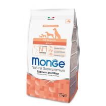 Monge adult salmone e riso 12 kg